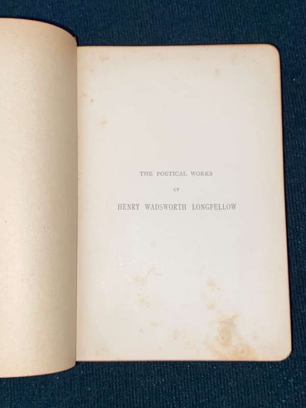 THE POETICAL WORKS OF HENRY WADSWORTH LONGFELLOW THE ALBION EDITION