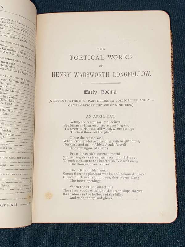 THE POETICAL WORKS OF HENRY WADSWORTH LONGFELLOW THE ALBION EDITION