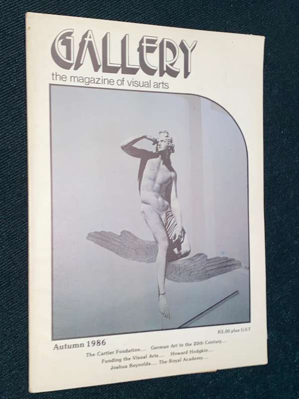 GALLERY  THE MAGAZINE OF VISUAL ARTS AUTUMN 1986