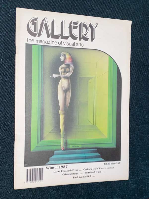 GALLERY  THE MAGAZINE OF VISUAL ARTS WINTER 1987