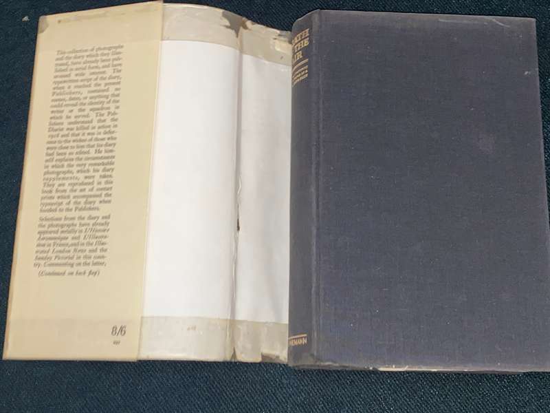 DEATH IN THE AIR THE WAR DIARY AND PHOTOGRAPHS OF A FLYING CORPS PILOT