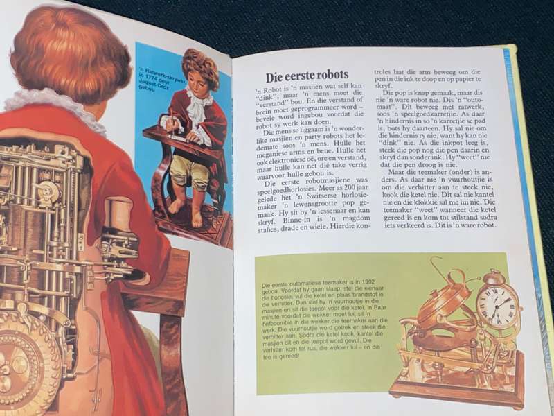 KALEIDOSKOOP-BOEKE DIE WERELD VAN ROBOTS