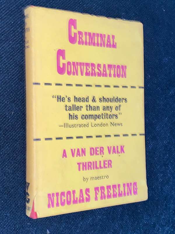 CRIMINAL CONVERSATION A VAN DER VALK THRILLER BY MAESTRO NICOLAS FREELING
