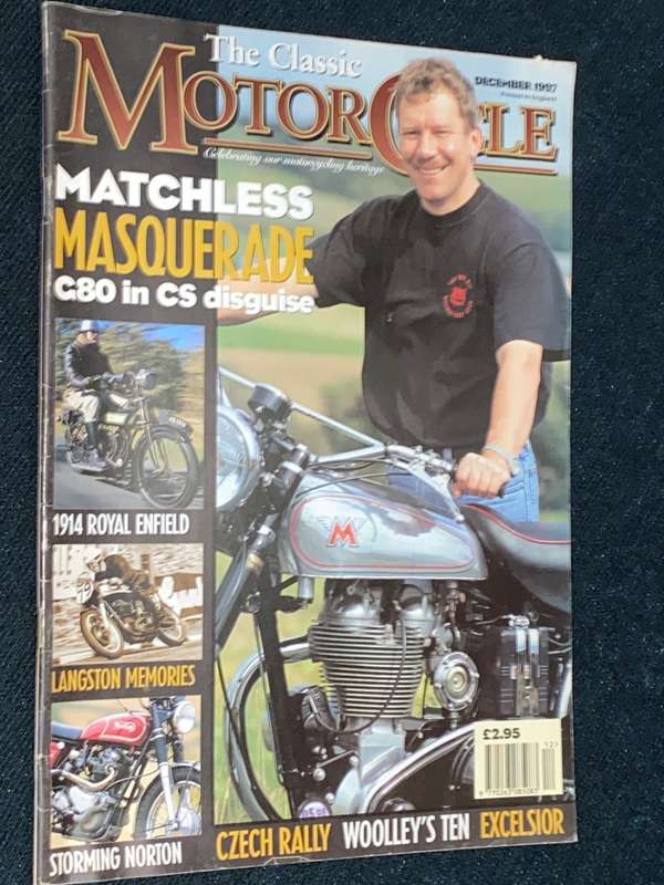 THE CLASSIC MOTORCYCLE DECEMBER 1997