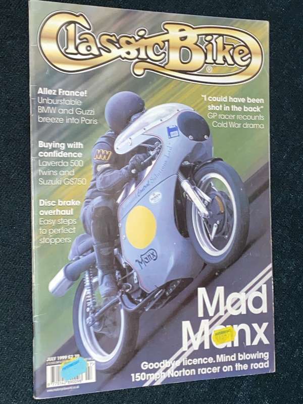 CLASSIC BIKE JULY 1999