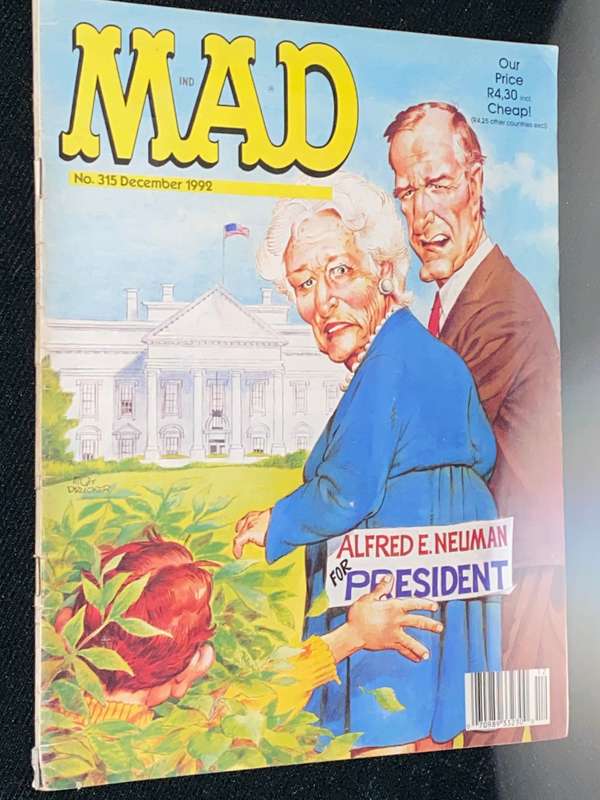 MAD CLASSICS #315  DEC 1992 SA EDITION