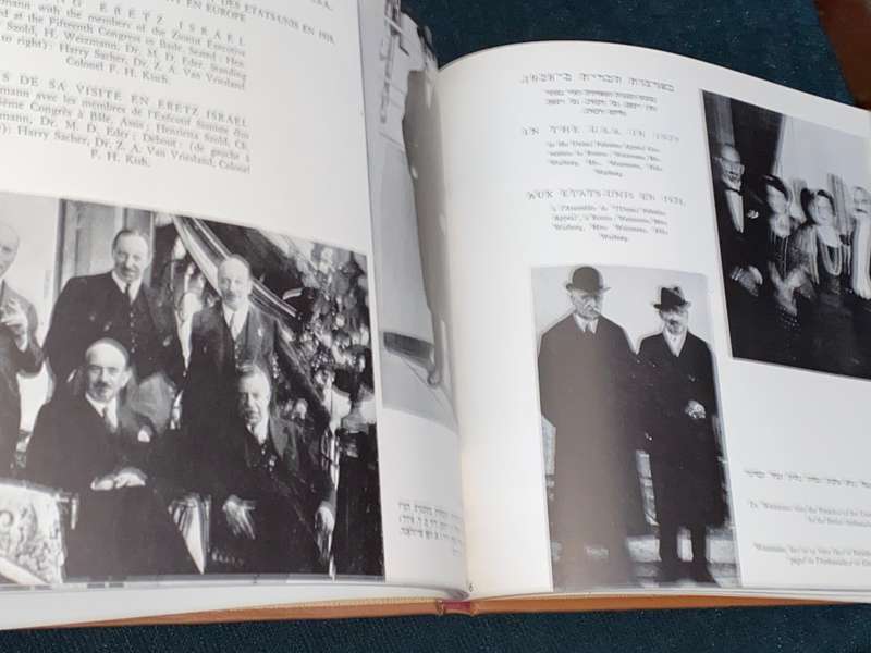 CHAIM WEIZMANN FIRST PRESIDENT OF THE STATE OF ISRAEL