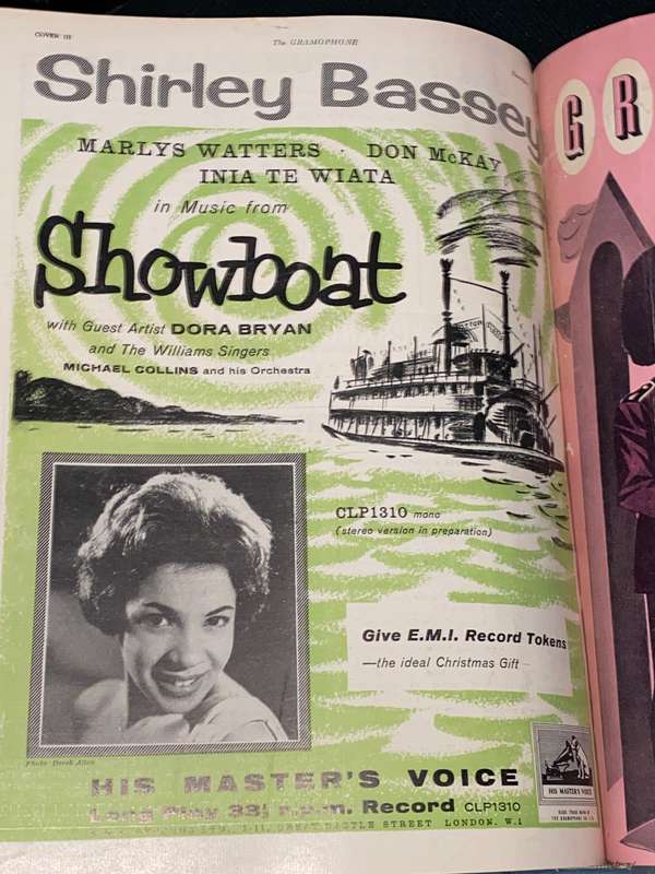 THE GRAMOPHONE MAGAZINE JULY - DEC 1960 BOUND