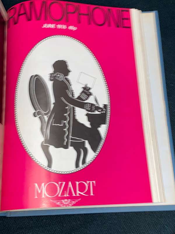 THE GRAMOPHONE MAGAZINE JAN - JUNE 1976 BOUND