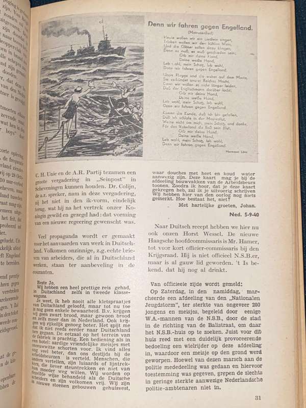 OP LEVEN EN DOOD KRONIEK VAN OORLOG EN BEZETTING 1940-1945