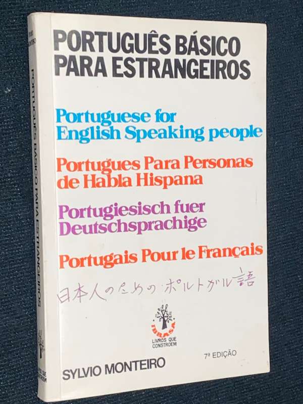 PORTUGUESE FOR ENGLISH SPEAKING PEOPLE - SYLVIO MONTEIRO