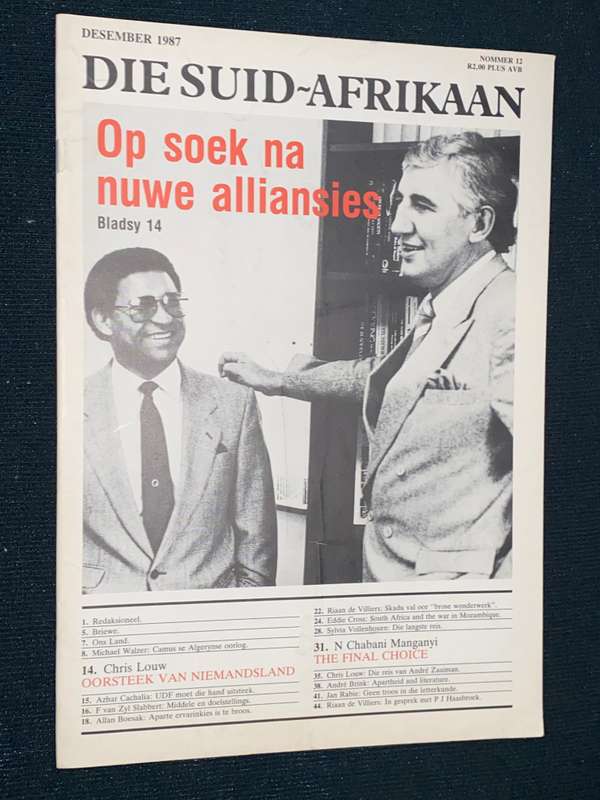 DIE SUID-AFRIKAAN DECEMBER 1987