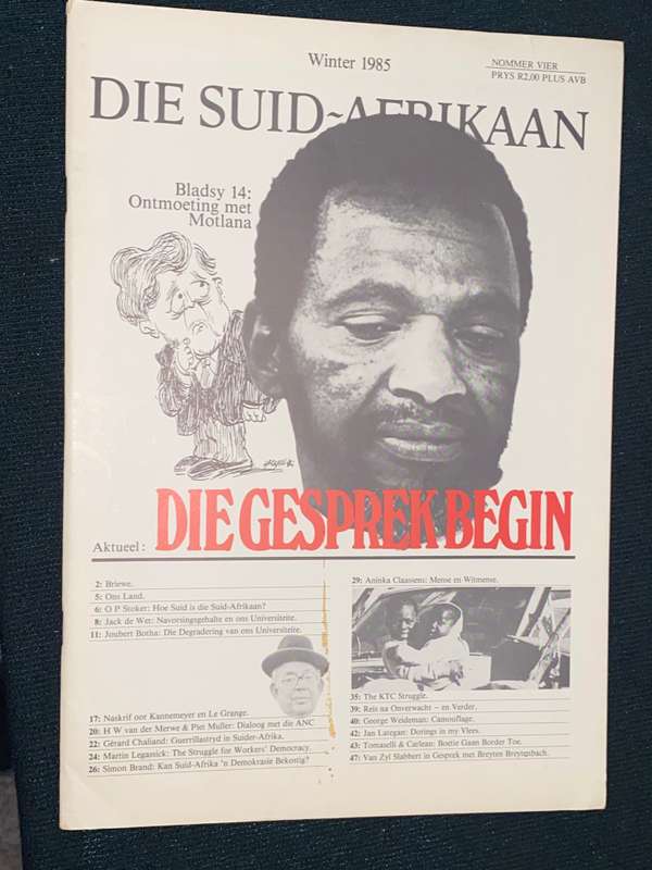 DIE SUID-AFRIKAAN WINTER 1985