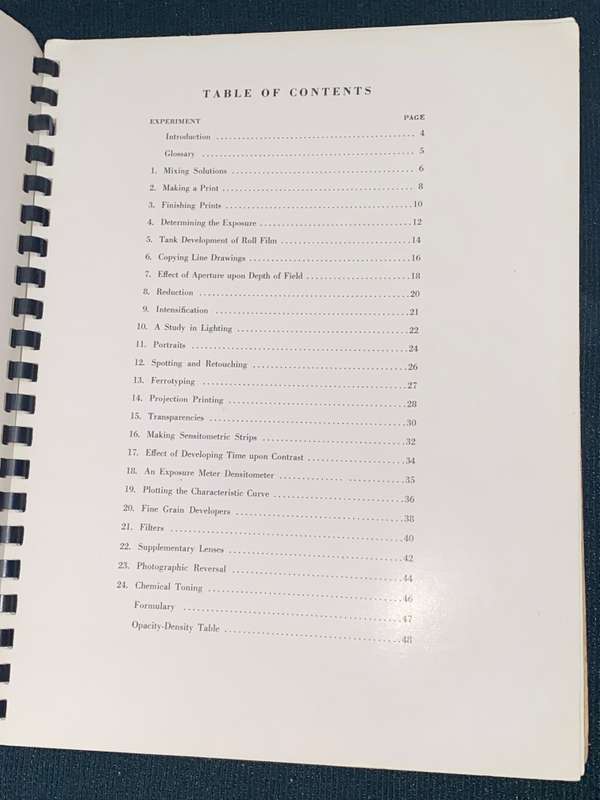 DARKROOM HANDBOOK TWENTY-FOUR ACTUAL EXPERIMENTS FOR BEGINNERS KATHERINE CHAMBERLAIN