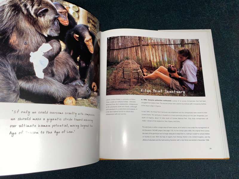 JANE GOODALL 40 YEARS AT GOMBE A TRIBUTE TO FOUR DECADES OF WILDLIFE RESEARCH