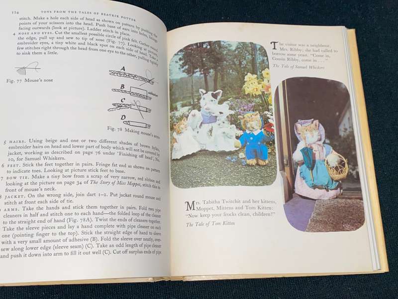 TOYS FROM THE TALES OF BEATRIX POTTER BY MARGARET HUTCHINGS