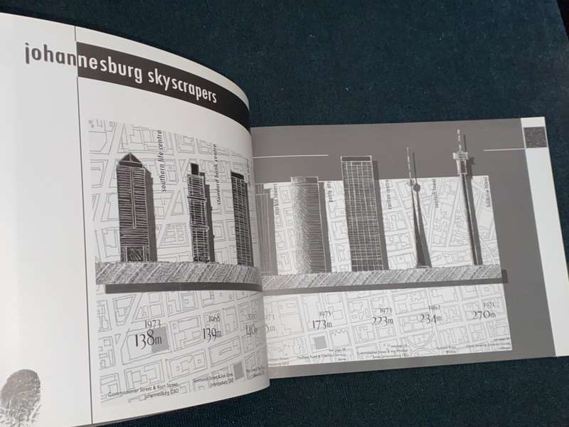 GOLD IN GRAPHITE JOZI SKETCHBOOK