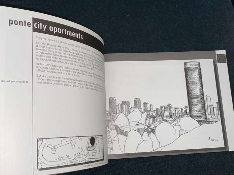 GOLD IN GRAPHITE JOZI SKETCHBOOK