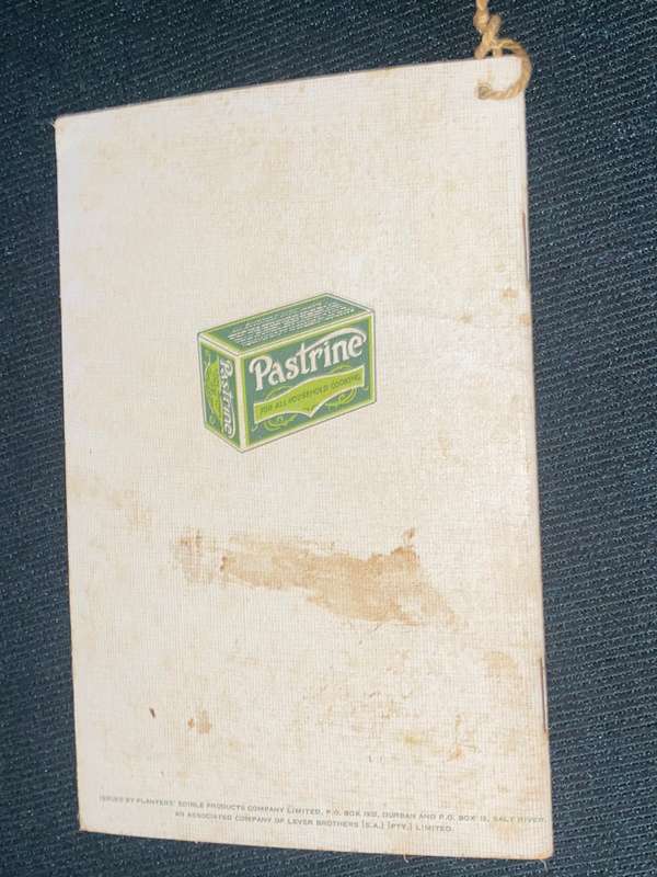 VINTAGE PASTRINE CARE-FREE COOKERY RECIPE BOOK