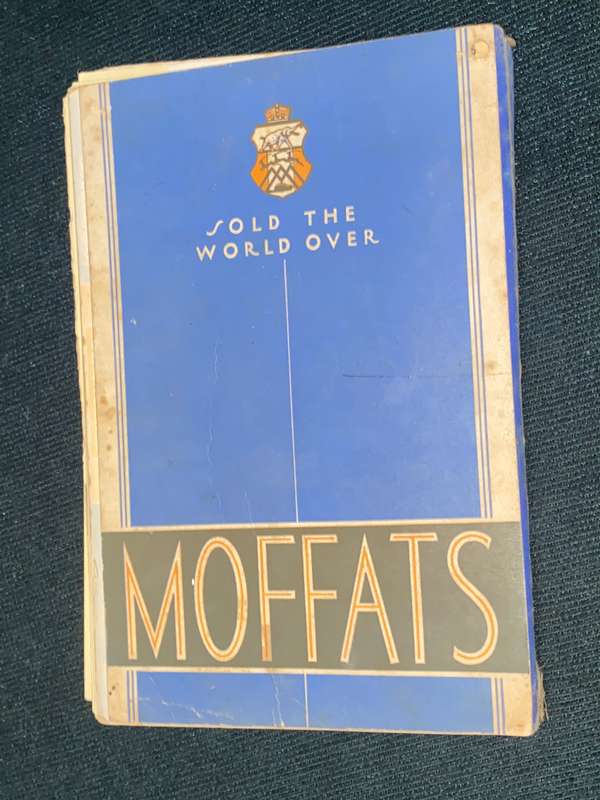 VINTAGE MOFFATS COOK BOOK