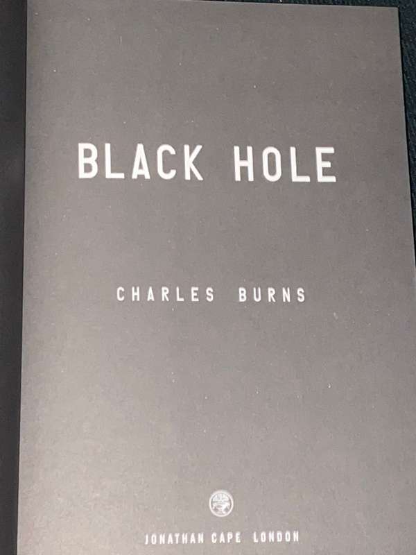 BLACK HOLE BY CHARLES BURNS GRAPHIC