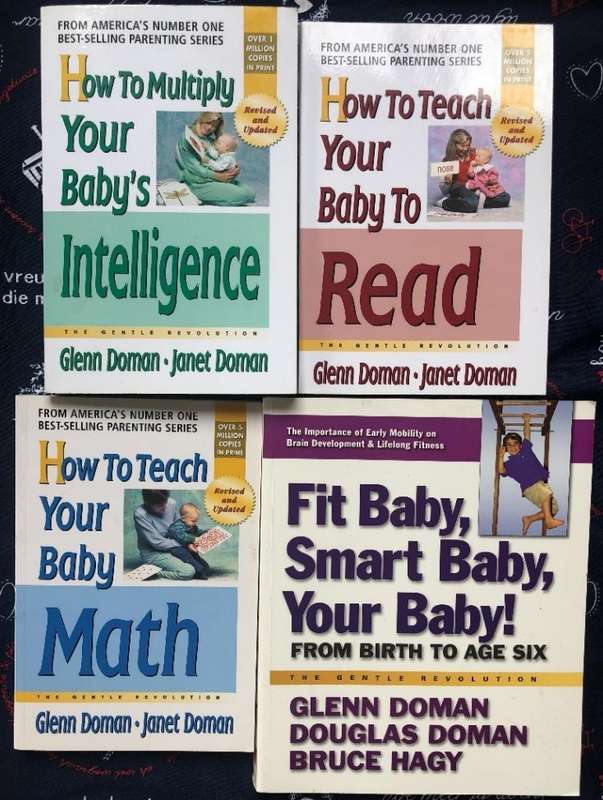 How to teach your baby - Glenn Doman  (set of 4 books)