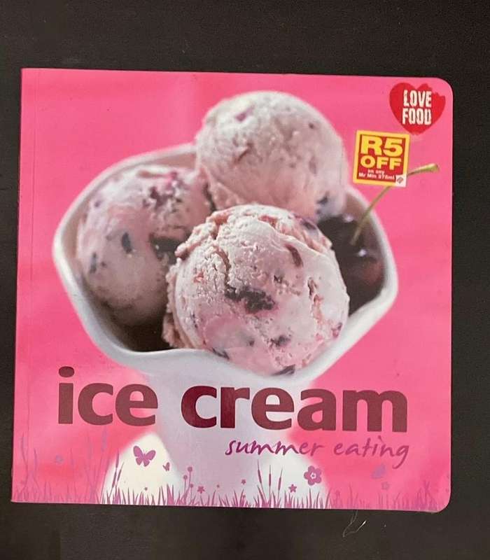 Ice cream recipe books (Set of 2)