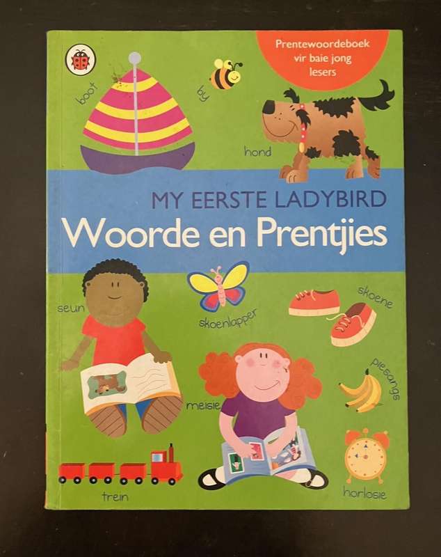 My eerste ladybird woorde en prentjies