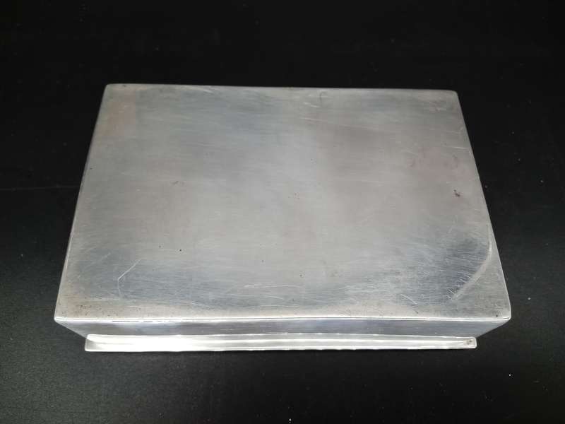 Vintage! Charming Solid Silver and Gold? Cigarette Case / Trinket Box