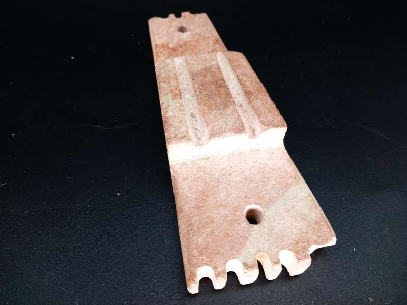 Vintage! Jerusalem -  Judaica - Stone - Mezuzah Case (Without Parchment)