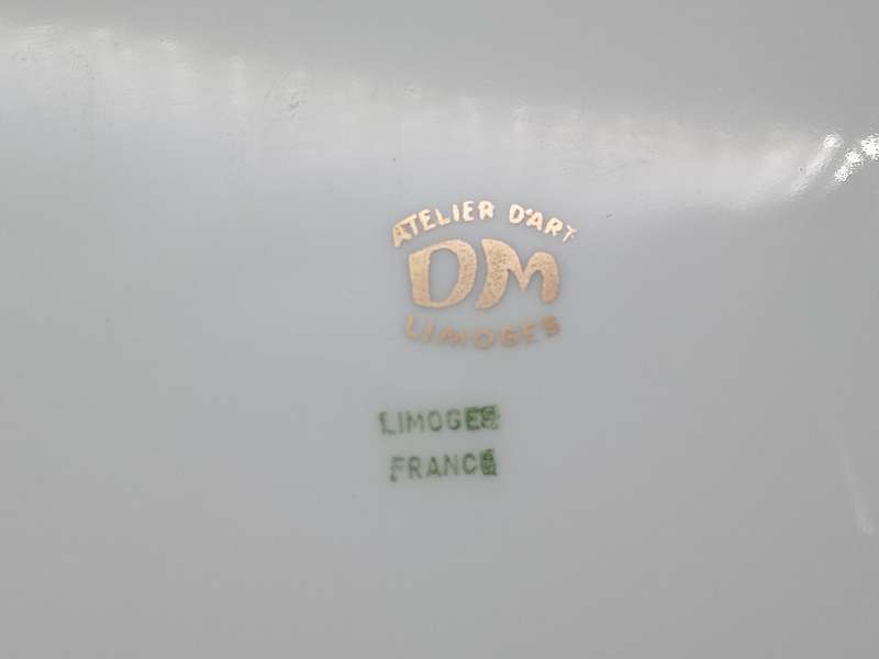 Vintage! French - Decorative Plate - Limoges France - Chartres Cathedral