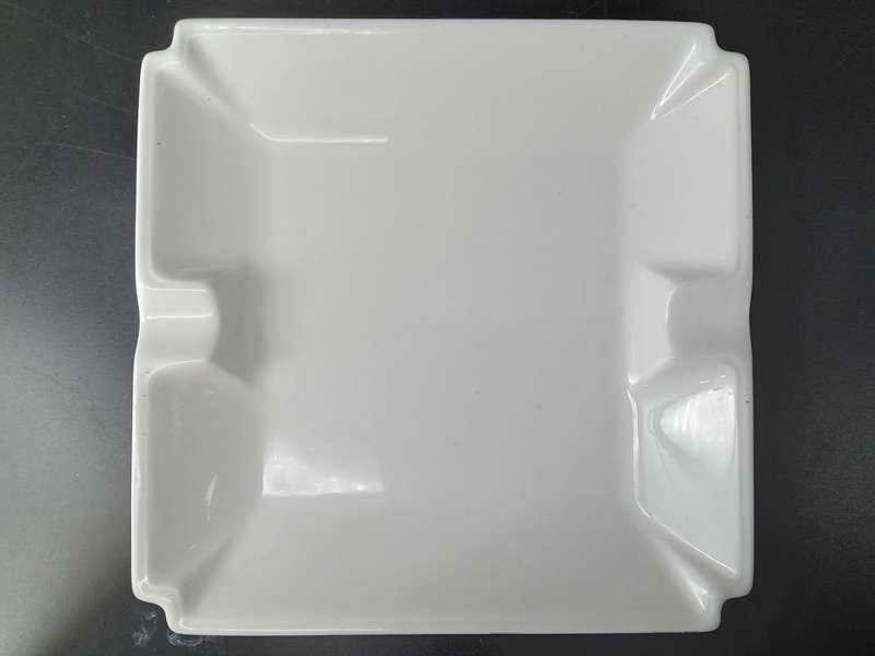 Vintage! France - Villeroy & Boch - Square Porcelain Ashtray