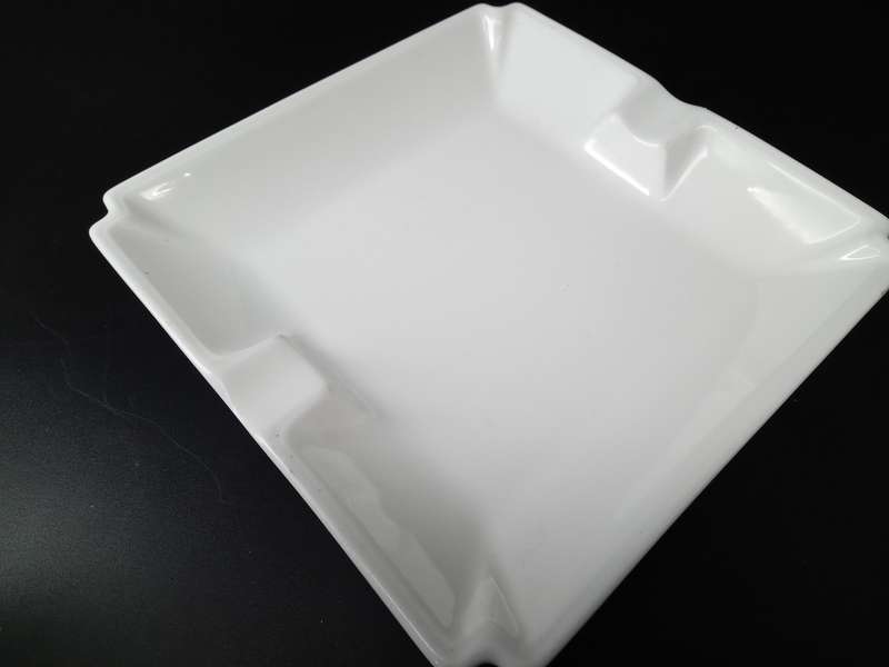 Vintage! France - Villeroy & Boch - Square Porcelain Ashtray