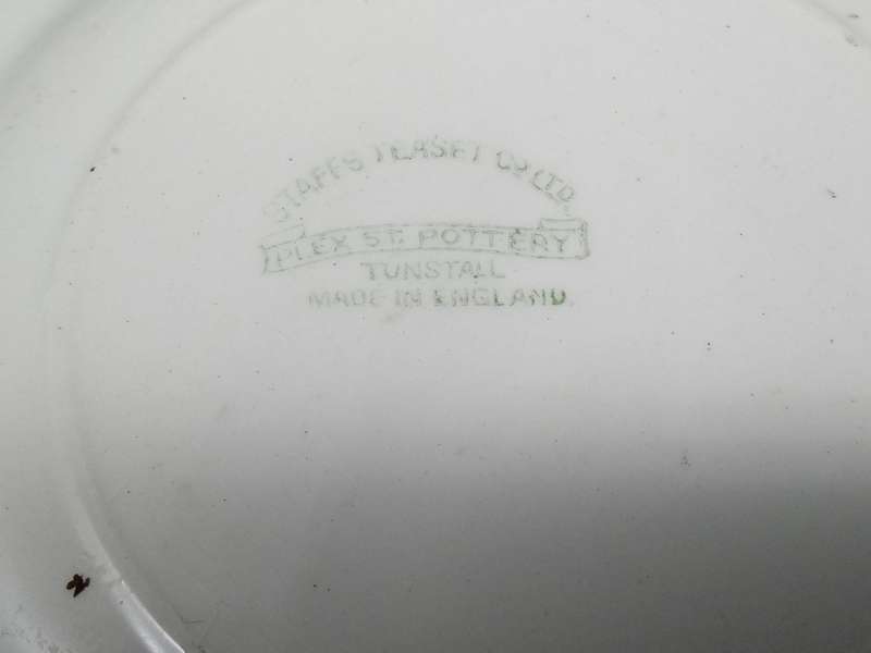 Vintage!  England - Plex Pottery - Dickens Series - Little Nell & Her Grandfather - Small Plate