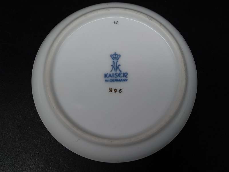 Vintage! W Germany - AK Kaiser - Porcelain - Coaster / Small Plate / Trinket Dish - Fox Hunting