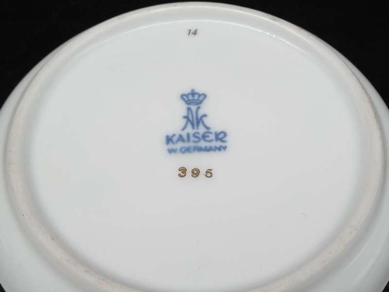 Vintage! W Germany - AK Kaiser - Porcelain - Coaster / Small Plate / Trinket Dish - Fox Hunting