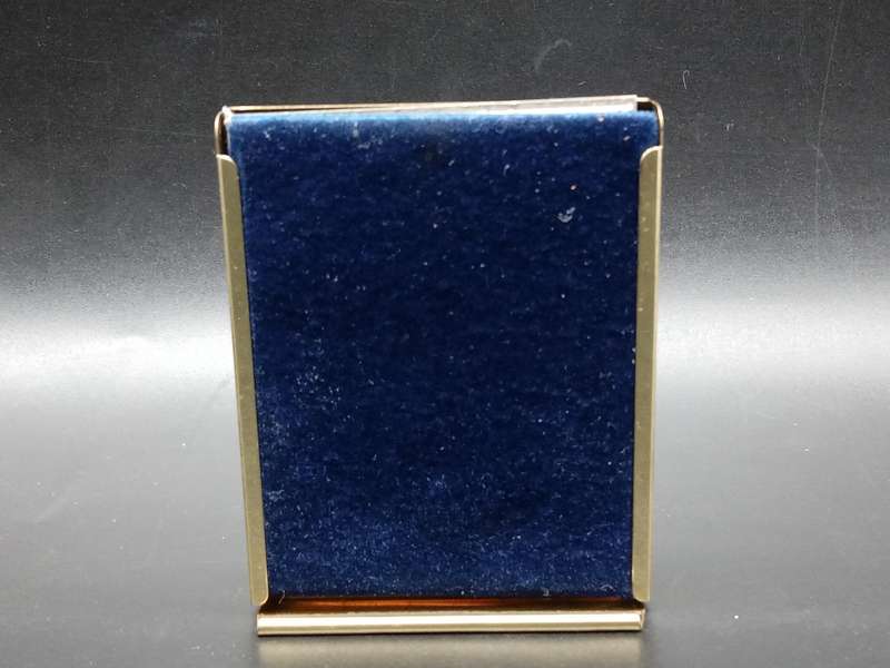 Vintage! Solid Brass Photo Frame Hand Polished & Lacquer Coated