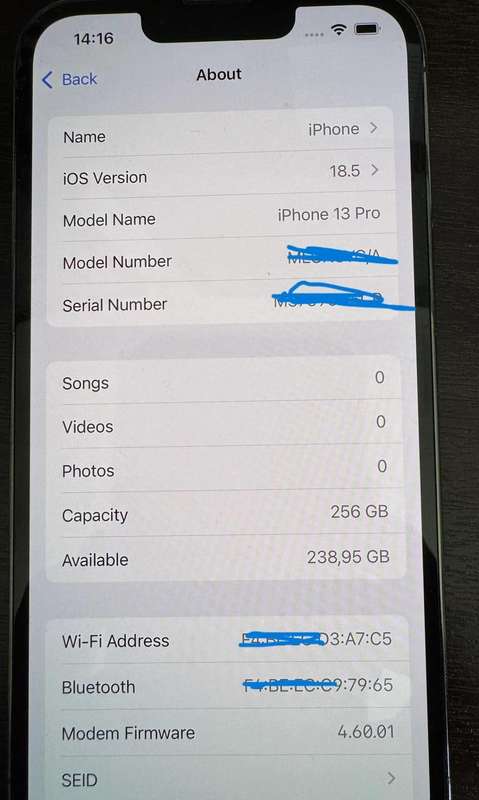 iPhone 13 Pro 256GB
