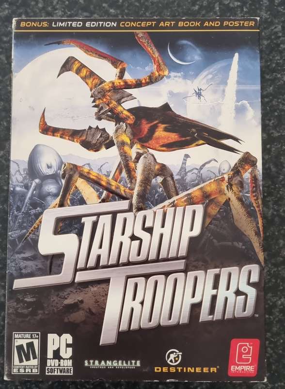 Vintage PC Big box PC Game | Starship Troopers Special Edition (CIB)