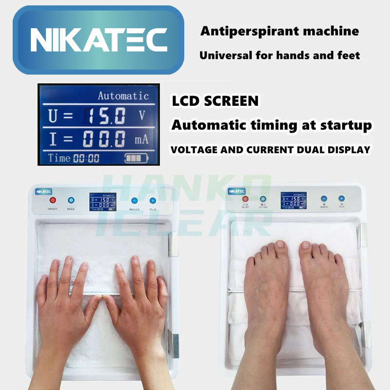 NikaTec Palmar Hyperhidrosis Anti-Sweat Iontophoresis Machine Hands