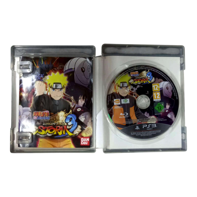 Naruto Shippuden Ultimate Ninja Storm 3 PS3 Game Complete in Box Very Good Condition