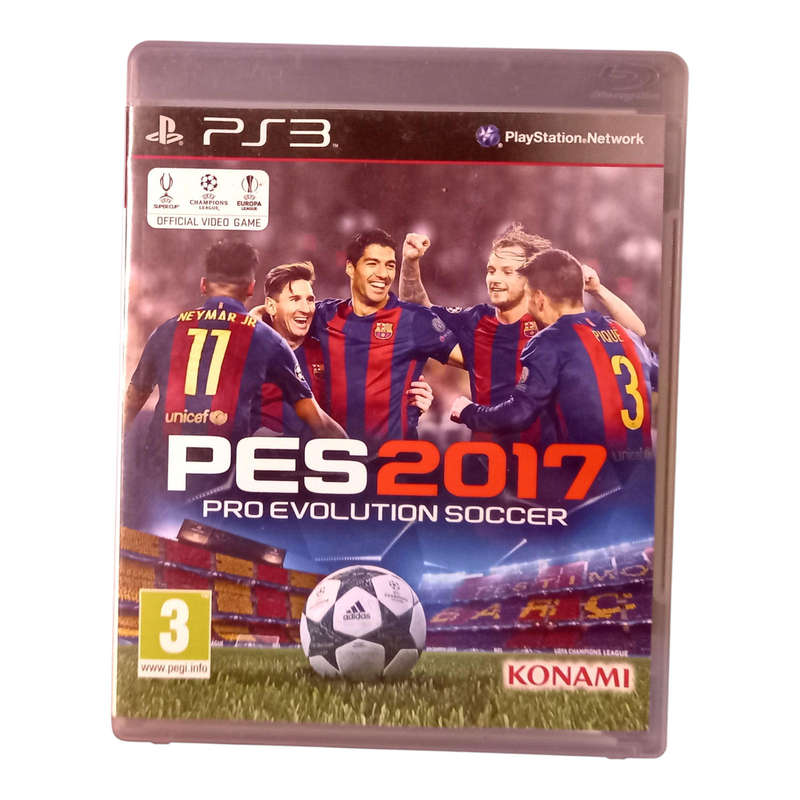 PES 2017  Pro Evolution Soccer PS3 Game | Complete in Box | Very Good Condition | Konami Football