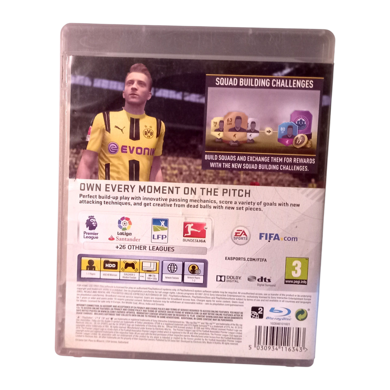 FIFA 17 - PS3 Game | Good Condition | No Manual