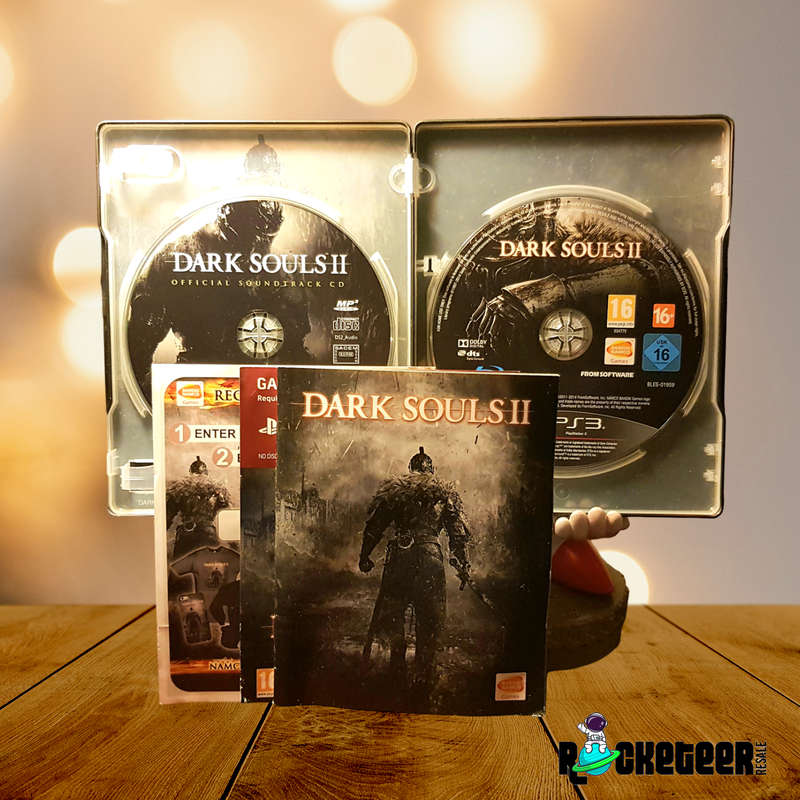 Dark Souls II - Black Armor Steelbook Edition - PlayStation 3 - Very Good Condition