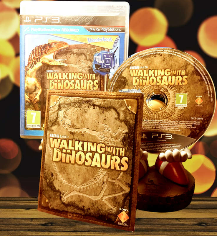 Wonderbook Walking with Dinosaurs PlayStation 3 PS3 Game Move Required Complete in Box