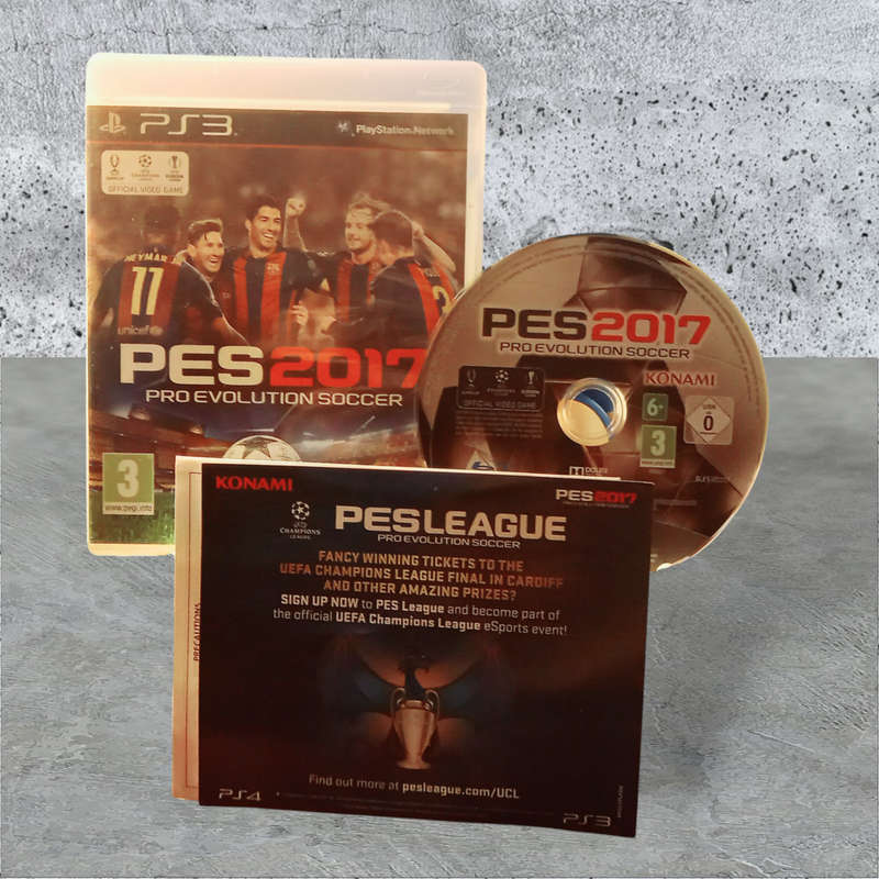 Pro Evolution Soccer 2017 - PlayStation 3 - Complete In Box - Very Good Condition
