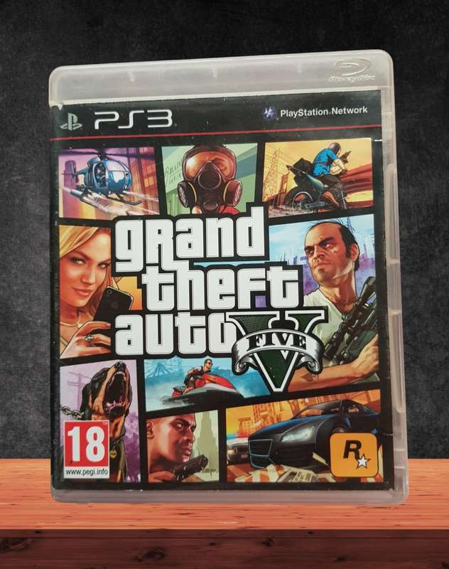 PlayStation 3 Game Grand Theft Auto V Very Good Condition