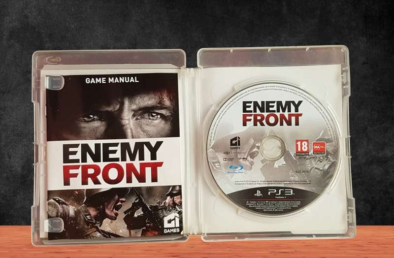 PlayStation 3 Game Enemy Front Limited Edition Complete In Box Very Good Condition