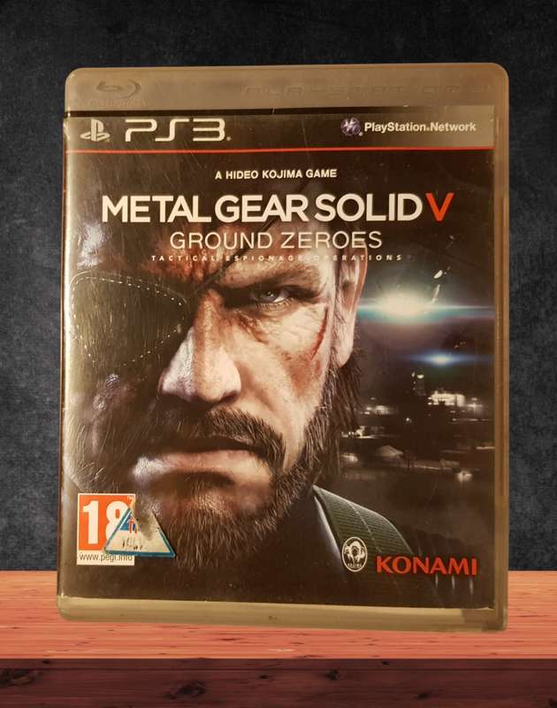 PS3 Game Metal Gear Solid V: Ground Zeroes