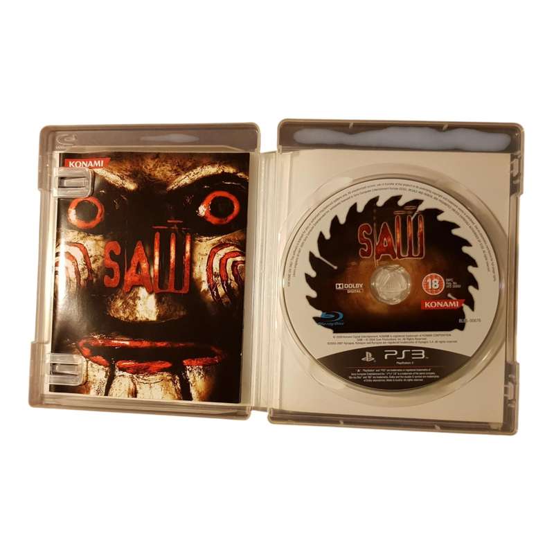 SAW PS3 Game Complete in Box Very Good Condition Survival Horror Puzzle Adventure